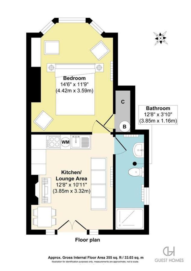Guest Homes I Friar Street Flat Hereford Bagian luar foto